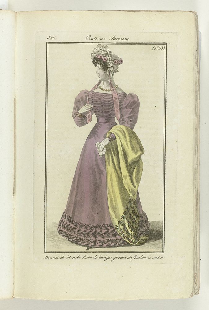 Journal des Dames et des Modes 1825, Costume Parisien (2352) (1825) by anonymous