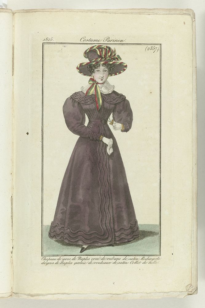 Journal des Dames et des Modes 1825, Costume Parisien (2357) (1825) by anonymous