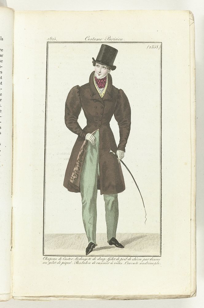 Journal des Dames et des Modes 1825, Costume Parisien (2358) (1825) by anonymous