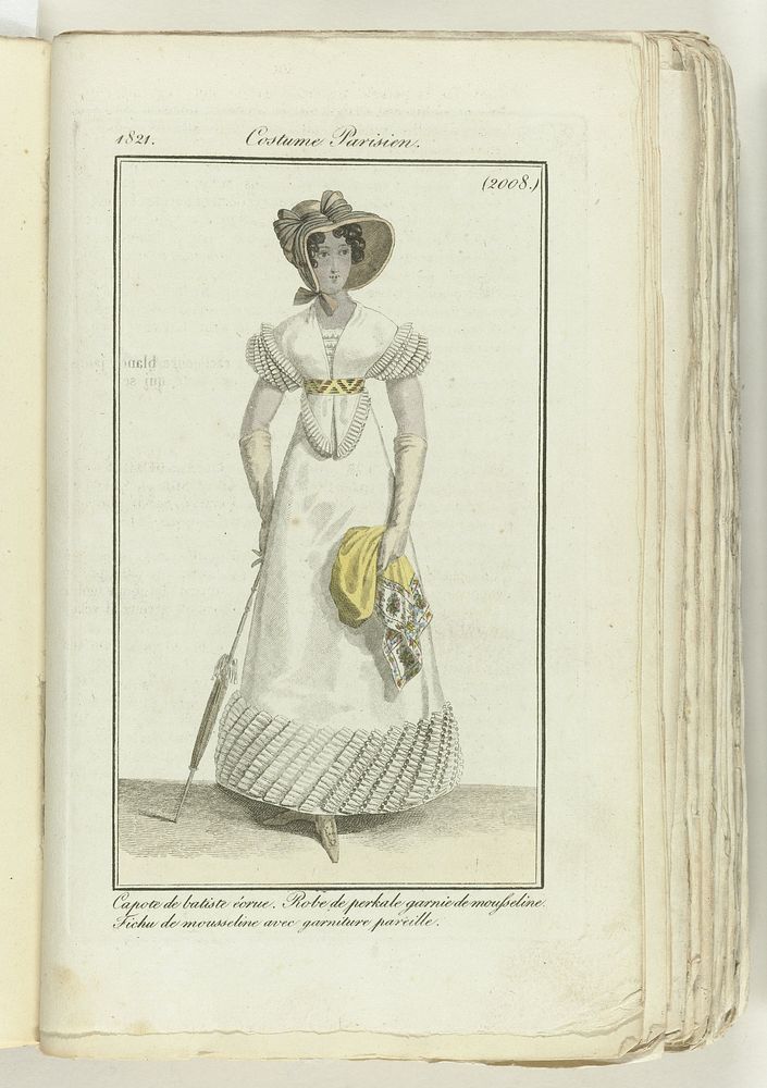 Journal des Dames et des Modes 1821, Costume Parisien (2008) (1821) by anonymous