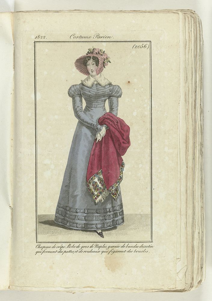 Journal des Dames et des Modes 1822, Costume Parisien (2056) (1822) by anonymous