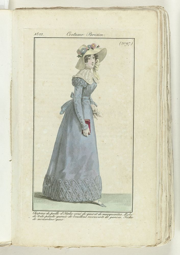 Journal des Dames et des Modes 1822, Costume Parisien (2097) (1822) by anonymous