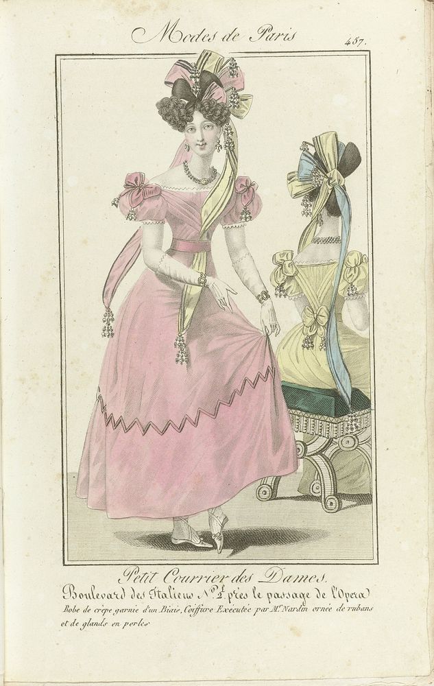 Petit Courrier des Dames, 1827, nr. 457 (1827) by anonymous and Dondey Dupré