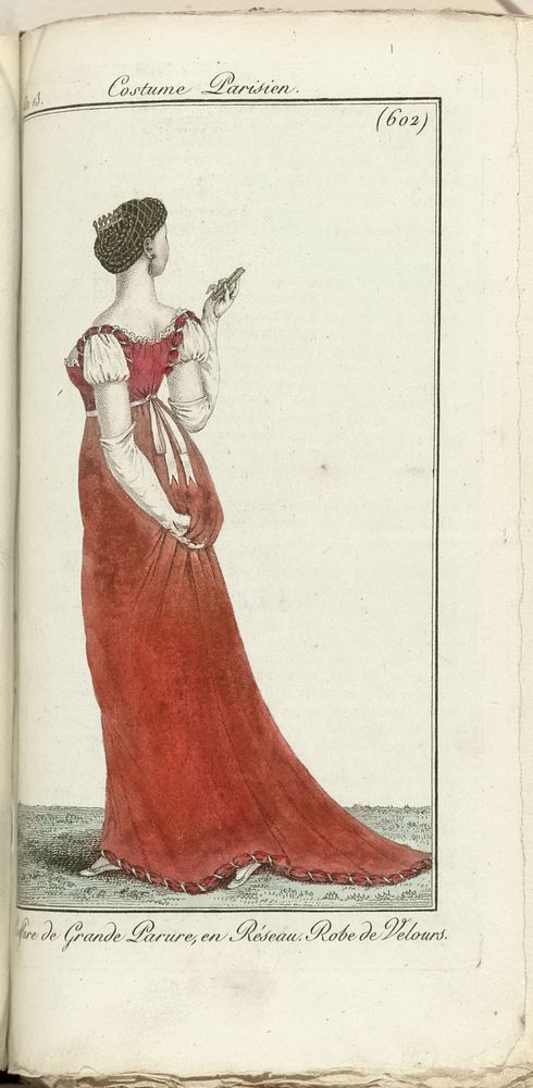 Journal des Dames et des Modes, Costume Parisien, 1805, An 13 (602) Coiffure de Grande Parure... (1805) by anonymous and…