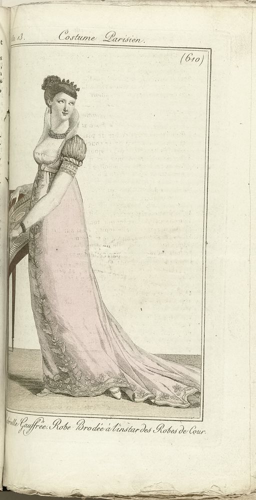 Journal des Dames et des Modes, Costume Parisien, 1805, An 13 (610) Gabrielle Gauffré. .. (1805) by Horace Vernet and Pierre…