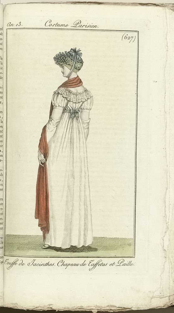 Journal des Dames et des Modes, Costume Parisien, 1805, An 13 (627) Touffe de Jacinthes... (1805) by Horace Vernet and…