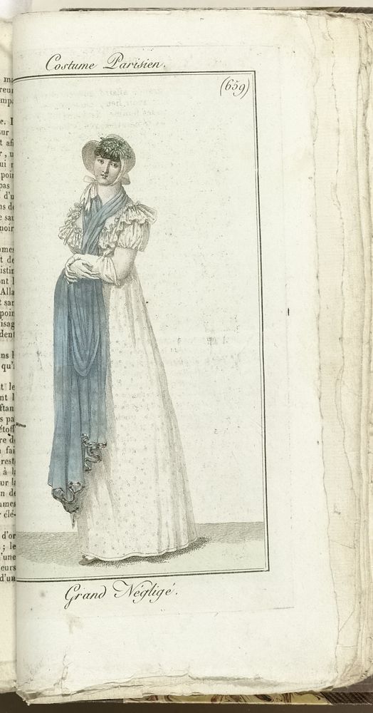Journal des Dames et des Modes, Costume Parisien, 1805, An 13 (659) Grand Négligé. (1805) by Horace Vernet and Pierre de la…