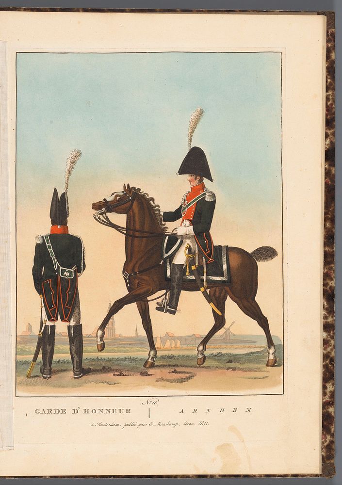 Erewacht te Arnhem, 1811 (1811) by anonymous, Evert Maaskamp and Evert Maaskamp