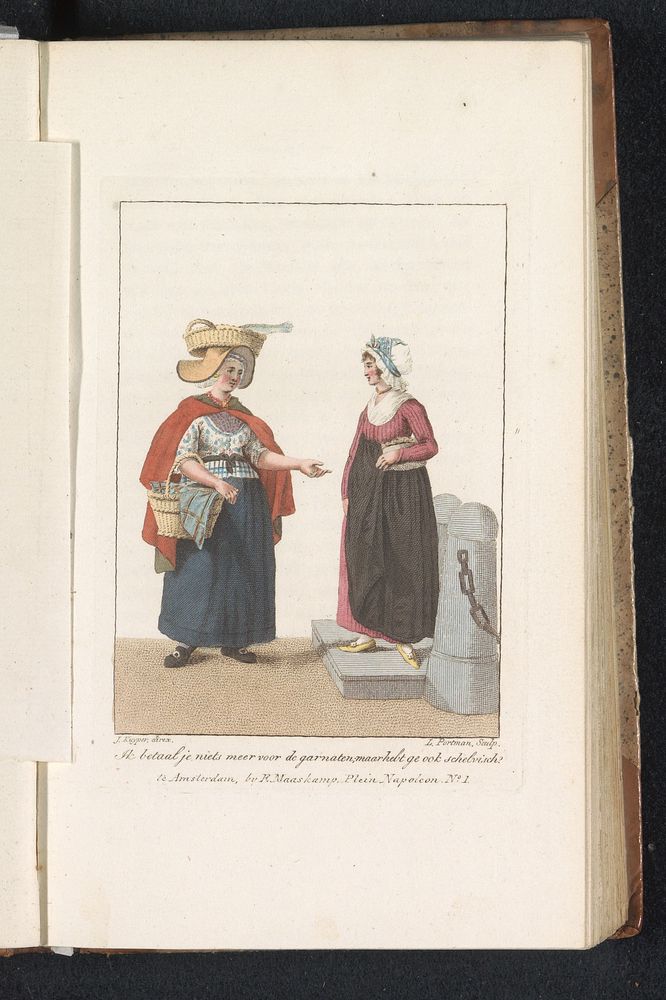 Scheveningse visverkoopster (1812) by Ludwig Gottlieb Portman, Georgius Jacobus Johannes van Os, Jacques Kuyper and Evert…