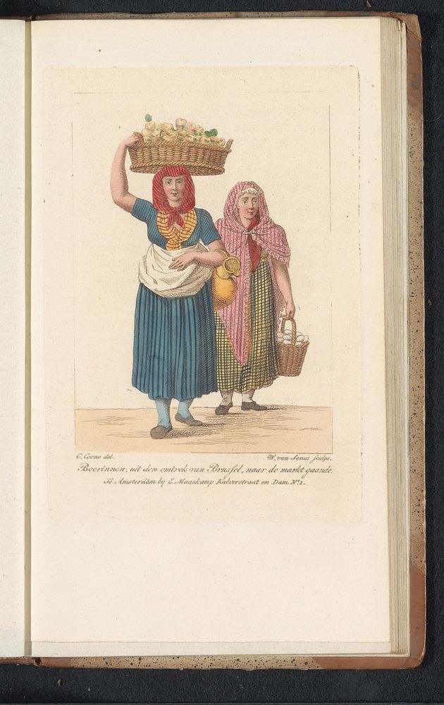 Brusselse boerinnen (1815) by Willem van Senus, Constantinus Fidelio Coene and Evert Maaskamp