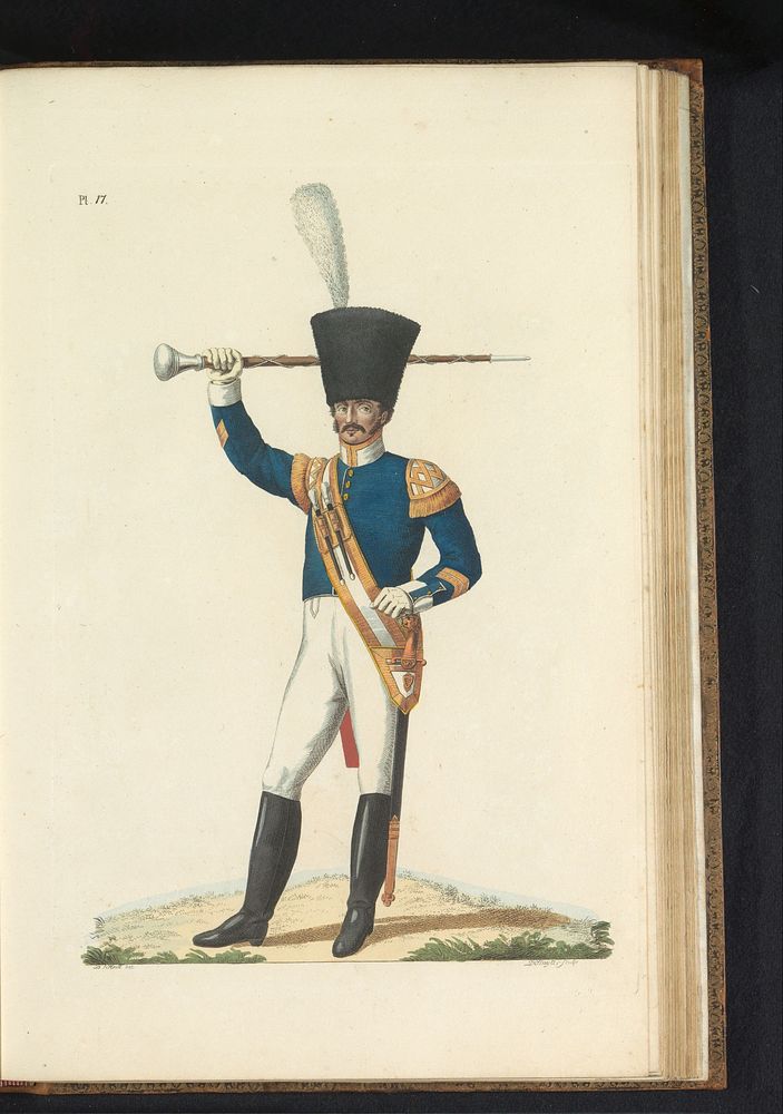 Tamboer-Majoor, idem, der Nationale Infanterie (1823) by Dirk Sluyter, Bartholomeus Johannes van Hove, Jan Frederik Teupken…