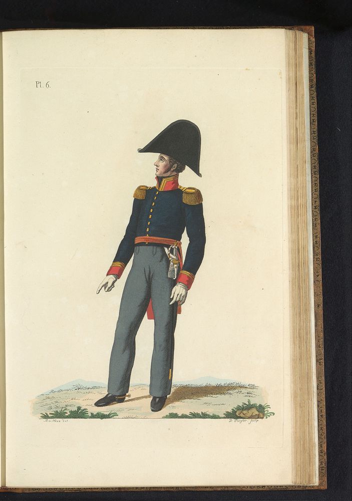 Plaatselijke Kommandant, (Kolonel) (1823) by Dirk Sluyter, Bartholomeus Johannes van Hove, Jan Frederik Teupken, Gebroeders…