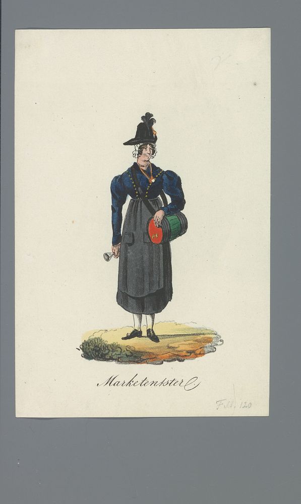 Marketentster (1835 - 1850) by Albertus Verhoesen and Johannes Paulus Houtman