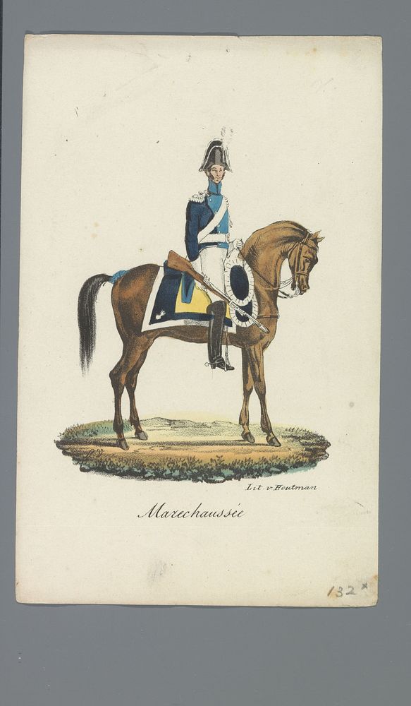 Marechaussée (1835 - 1850) by Albertus Verhoesen and Johannes Paulus Houtman