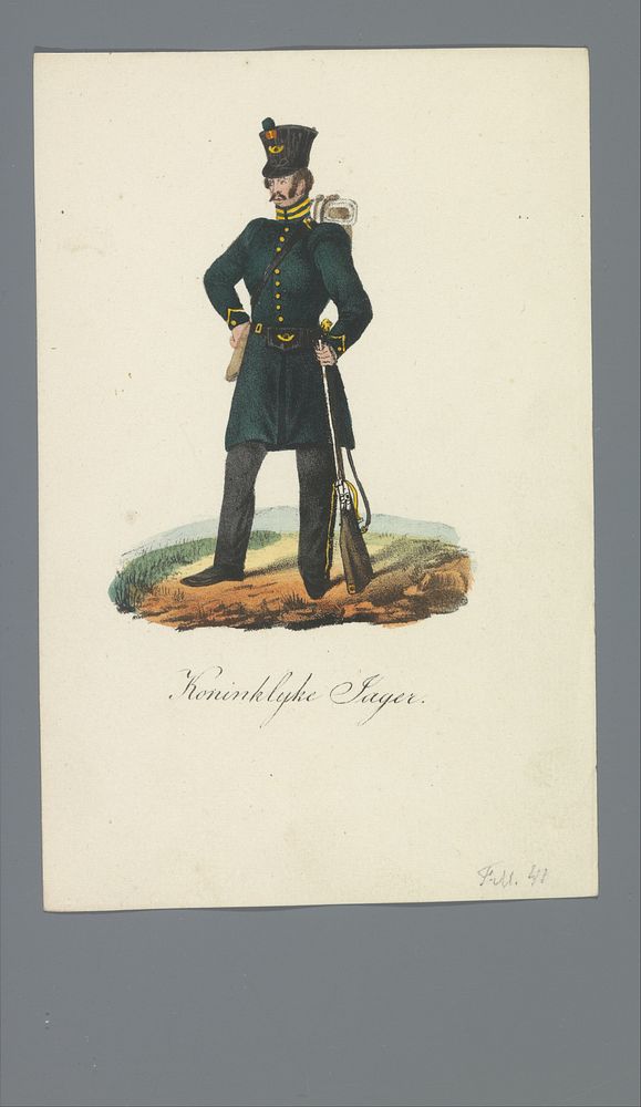 Koninklijke Jager (1835 - 1850) by Albertus Verhoesen and Johannes Paulus Houtman