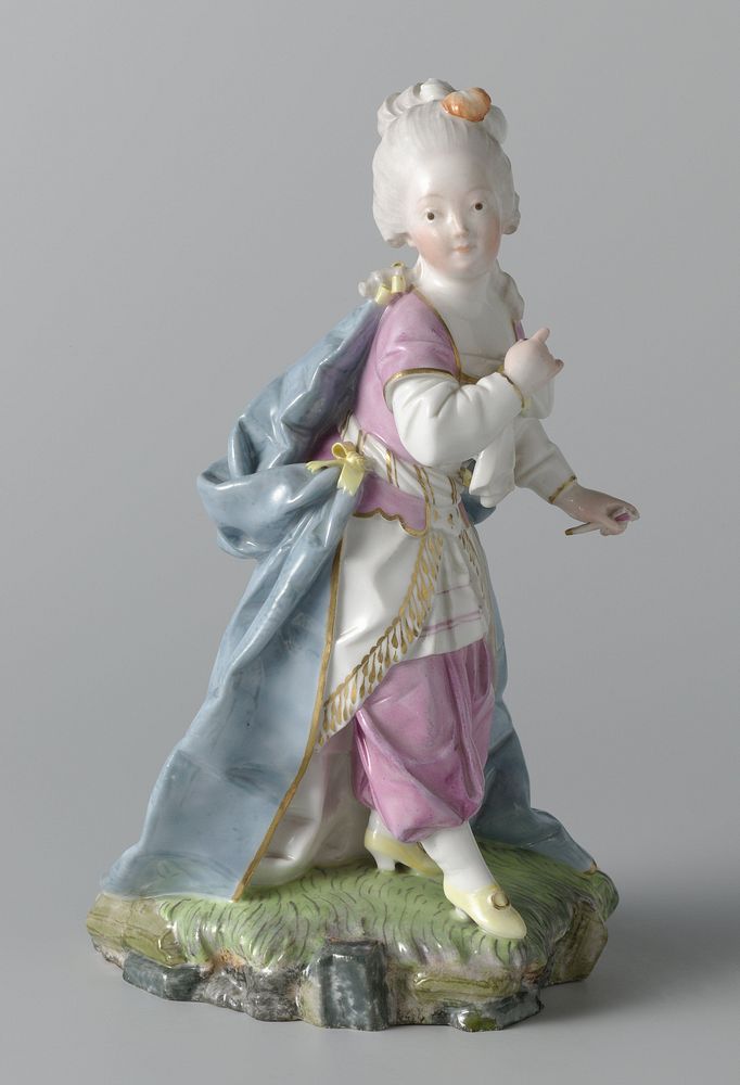 Boy and Girl in Oriental Dress (c. 1767 - c. 1775) by Höchst and Johann Peter Melchior