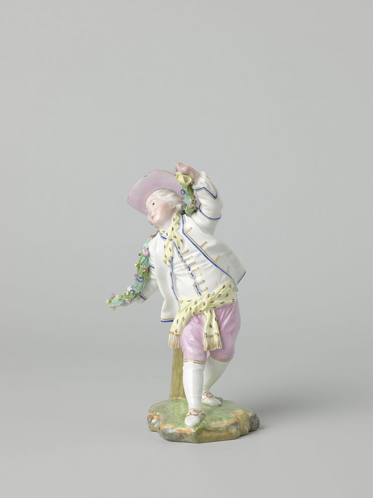 Figure of a dancing boy (c. 1767 - c. 1775) by Höchst