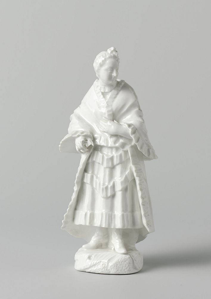 Figure of a lady (c. 1752 - c. 1757) by Wilhelm Caspar Wegely and Ernst Heinrich Richard
