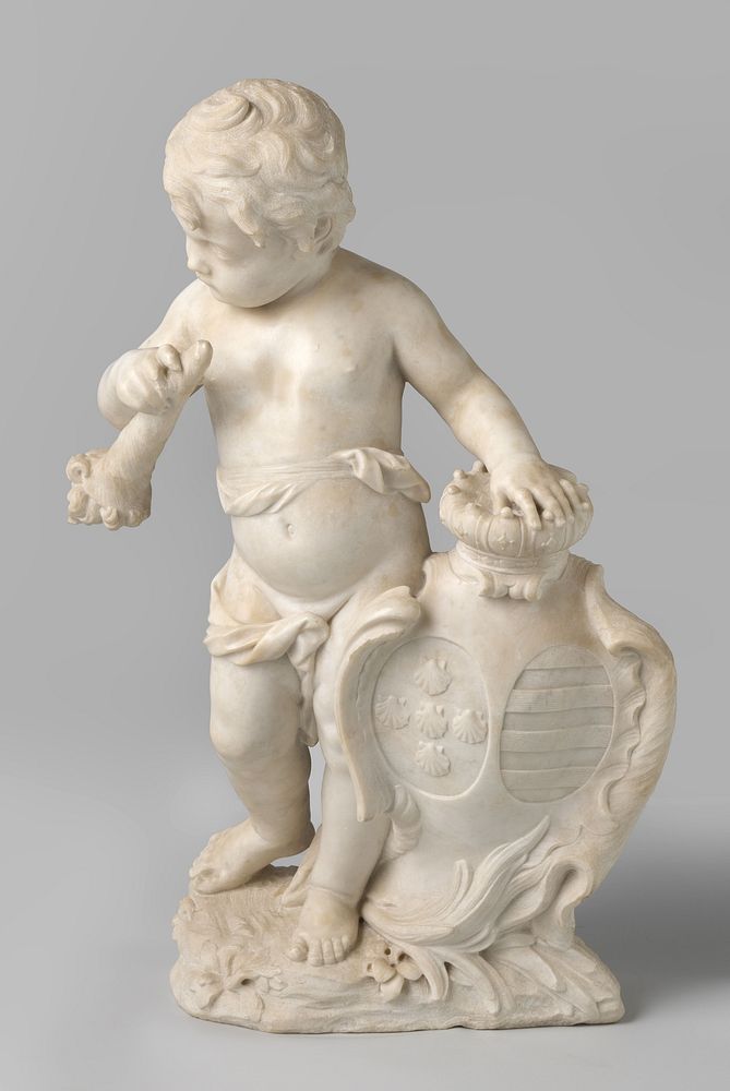 Marmeren Putti (1746 - 1748) by Laurent Delvaux