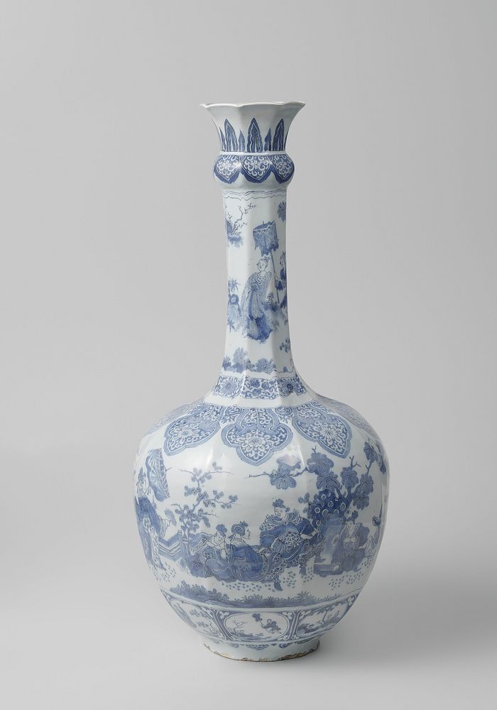 Vase (c. 1680 - c. 1685) by De Grieksche A and Samuel van Eenhoorn