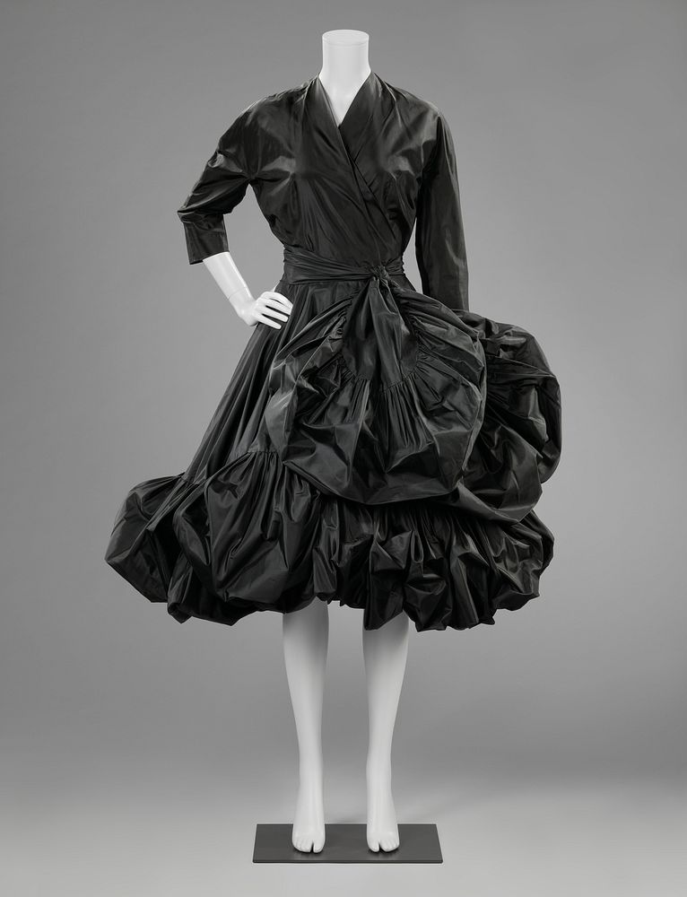 Dress with a Tie Belt (c. 1951 - c. 1952) by Catharina Kruysveldt de Mare and Cristobal Balenciaga