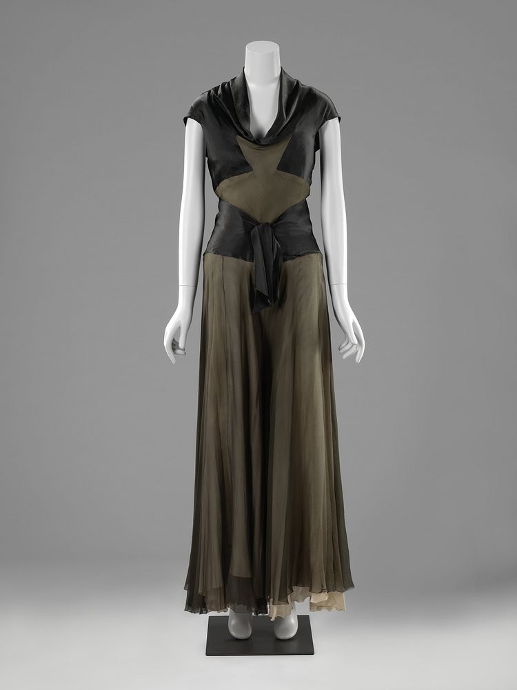 Lounging Pyjamas with Wide Legs (c. 1930 - c. 1935) by Maison Borgeaud and Madeleine Vionnet