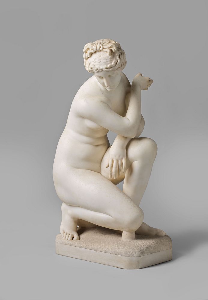Hurkende Venus (c. 1800 - c. 1900) by anonymous