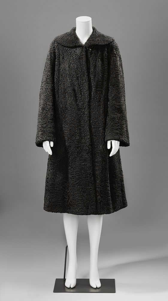 Calf-Length Fur Coat (1950 - 1960) by Splitter Frères