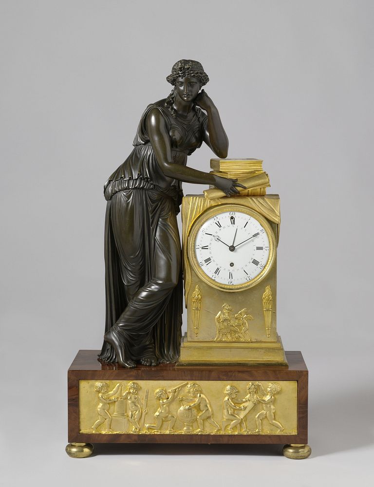 Mantle clock (pendule) (1811) by anonymous and Benjamin Lewis Vulliamy