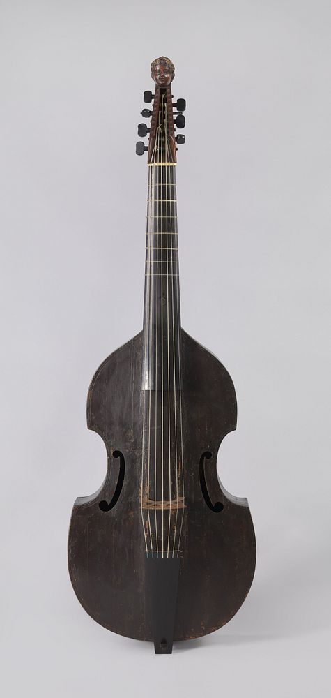 Bass Viol (c. 1700) by anonymous, Pieter Rombouts and John Roos