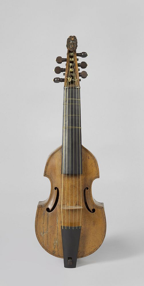 Pardessus de viole (c. 1730 - c. 1750) by Paulus Alletsee