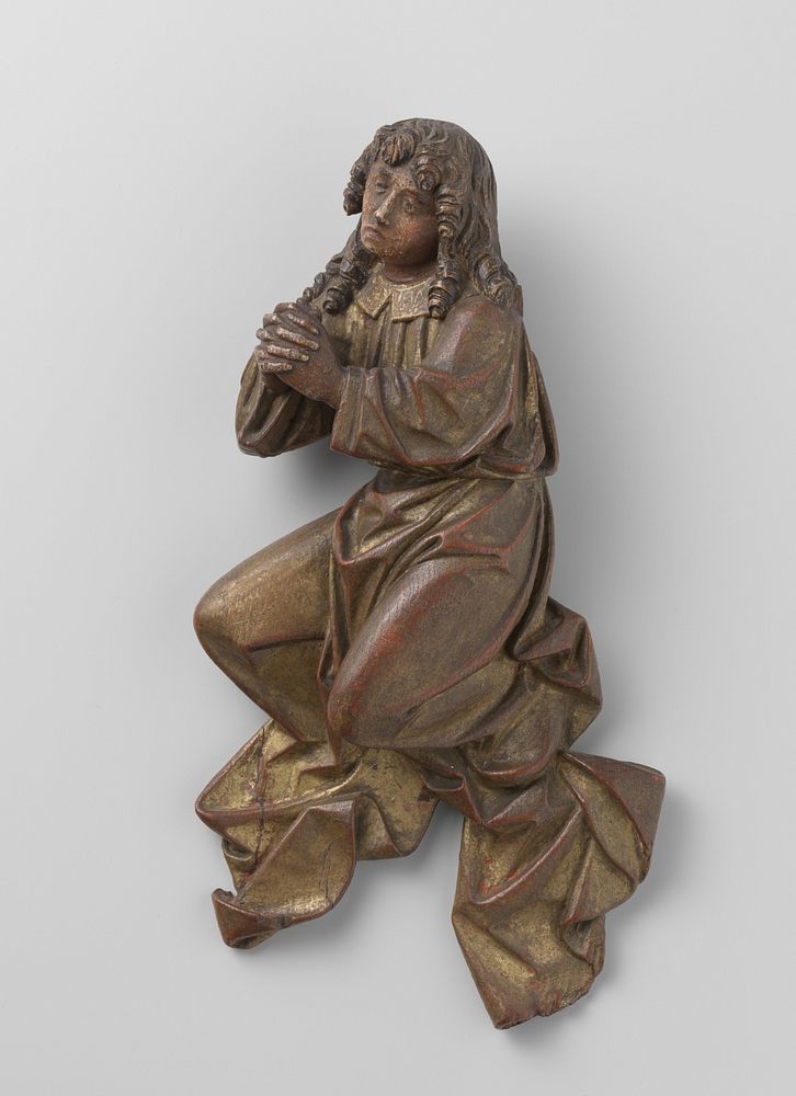 Hovering Angel from a Calvary (c. 1500 - c. 1525) by anonymous
