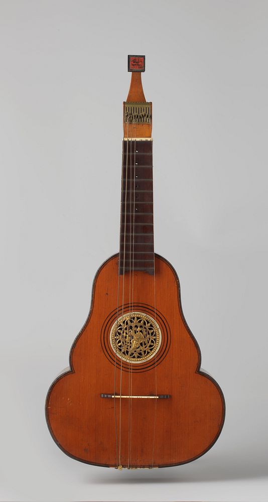 English guitar (c. 1770) by Longman and Broderip