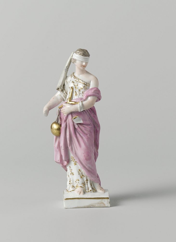Justitia (Gerechtigheid) (c. 1779 - c. 1800) by Meissener Porzellan Manufaktur, Johann Joachim Kändler and Michel Victor…
