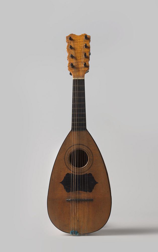 Neapolitan mandolin (c. 1800) by anonymous