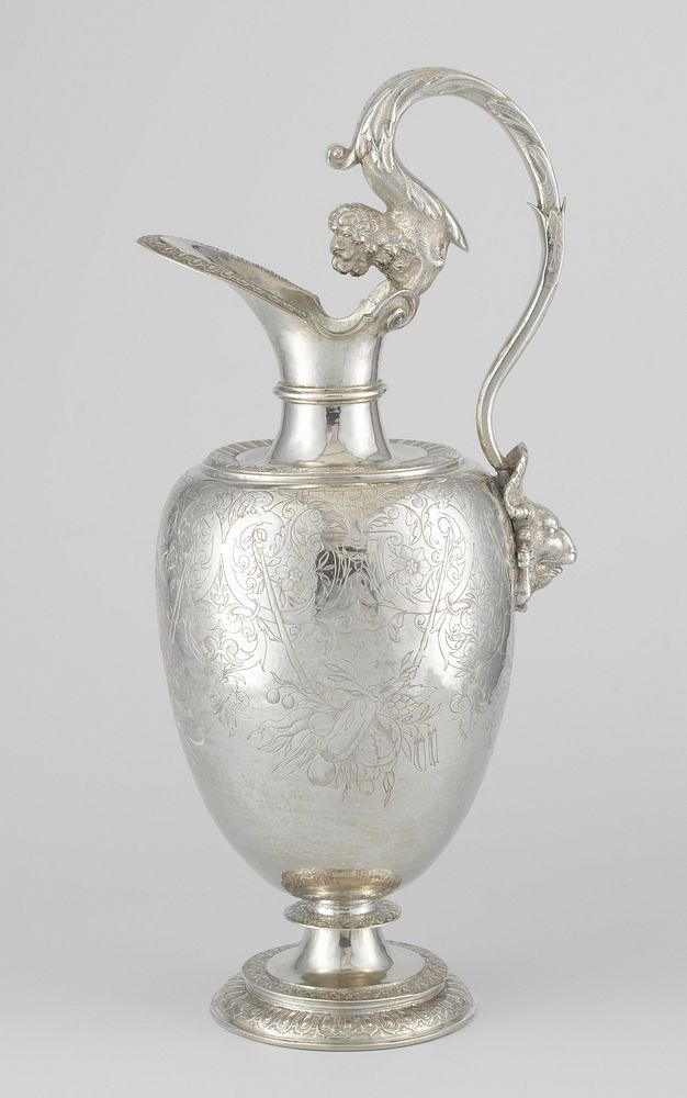Ewer and basin with the arms of Vlissingen (1608) by Jacques Bogaert