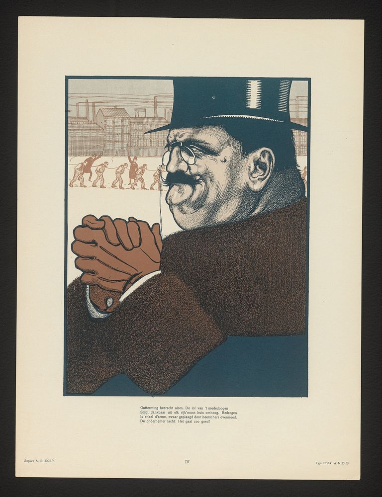 De ondernemer (1905) by Albert Hahn I, A B Soep and Typ Drukk A N D B