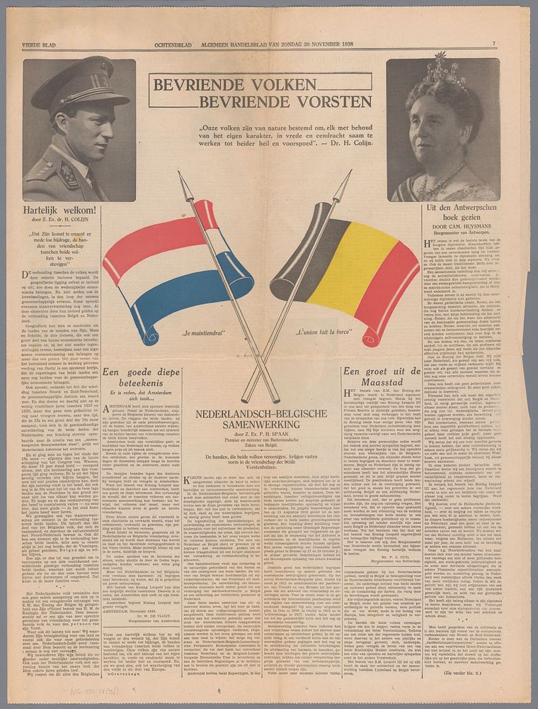 Wilhelmina Regina / Algemeen Handelsblad (1938) by Algemeen Handelsblad