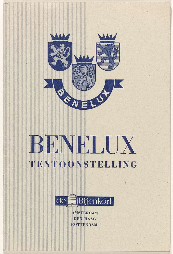 Beneluxtentoonstelling (c. 1948) by De Bijenkorf