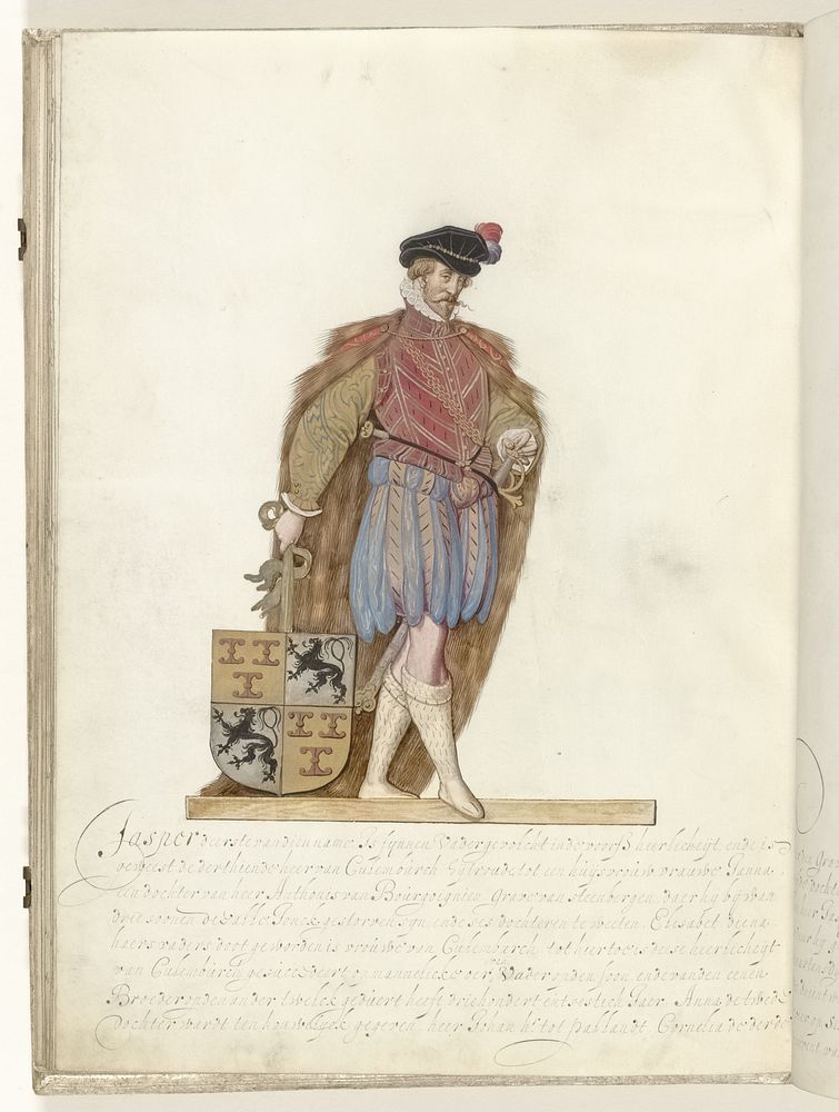 Jasper, heer van Culemborg (c. 1600 - c. 1625) by Nicolaes de Kemp and anonymous