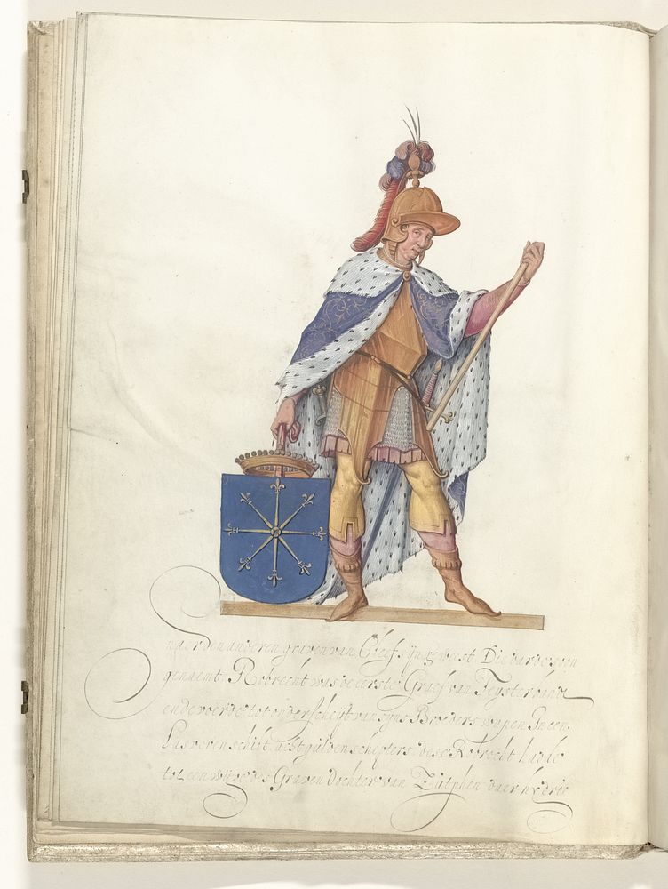 Robbrecht van Teisterbant (c. 1600 - c. 1625) by Nicolaes de Kemp and anonymous