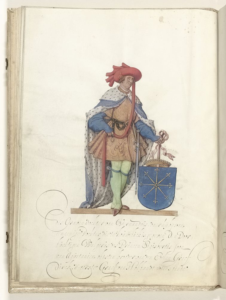Boudewijn van Teisterbant (c. 1600 - c. 1625) by Nicolaes de Kemp and anonymous