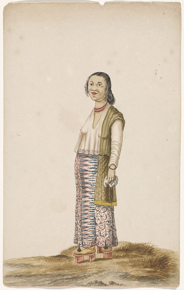 Mestiezin (c. 1675 - c. 1725) by anonymous and Andries Beeckman
