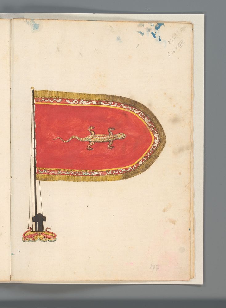 Vlag van een islamitisch land (1667 - 1670) by anonymous