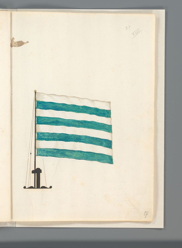 Vlag van Frankrijk (1667 - 1670) by anonymous