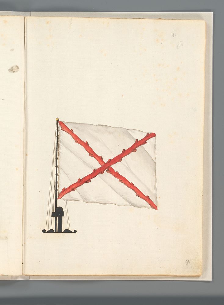 Vlag van Spanje (1667 - 1670) by anonymous