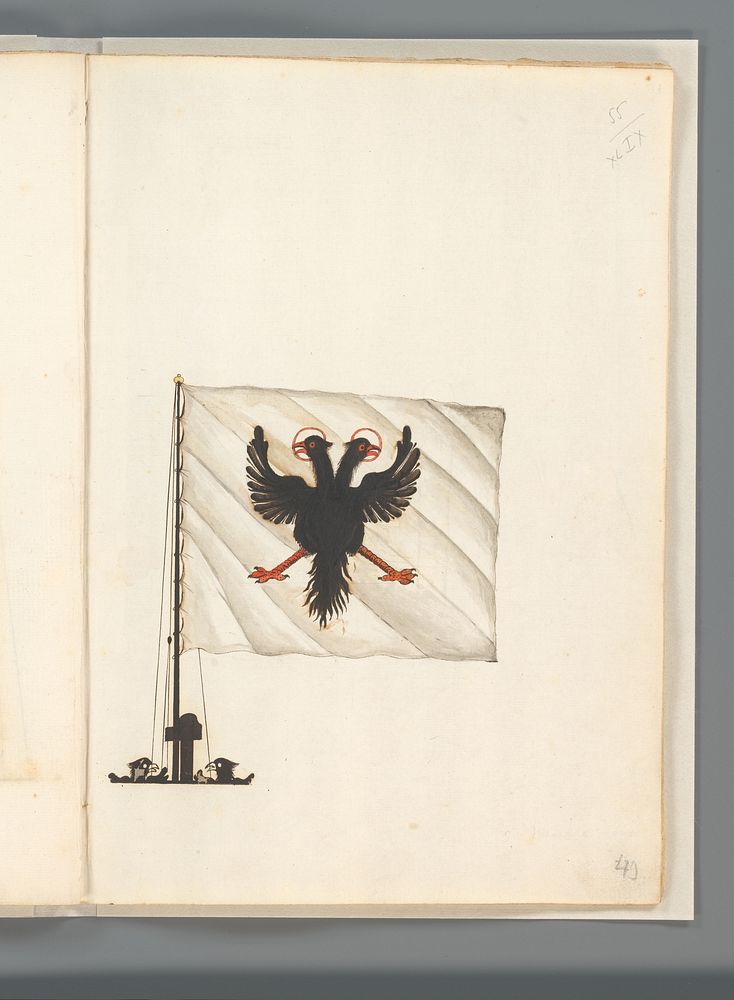 Vlag van Napels (1667 - 1670) by anonymous