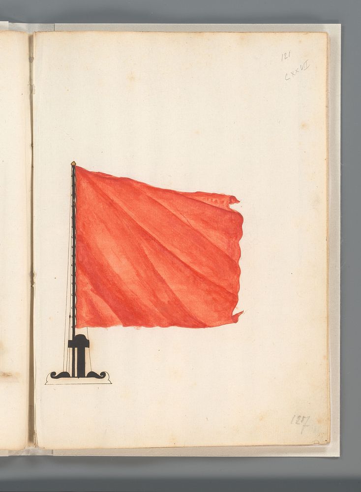 Vlag van Rusland (1667 - 1670) by anonymous
