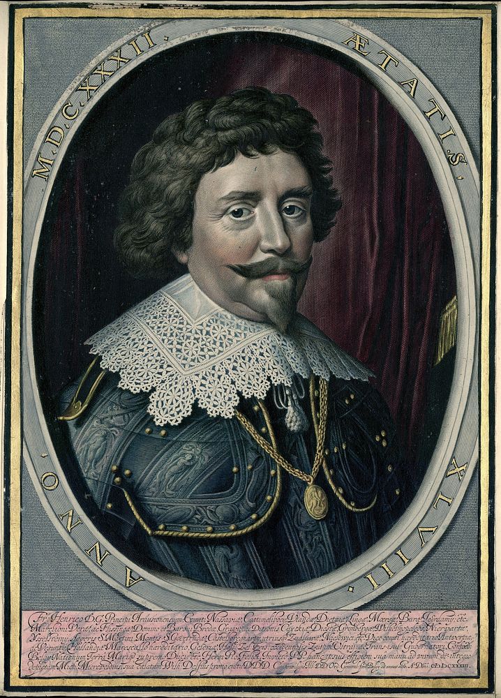 Portret van Frederik Hendrik (1632) by Willem Jacobsz Delff and Michiel Jansz van Mierevelt