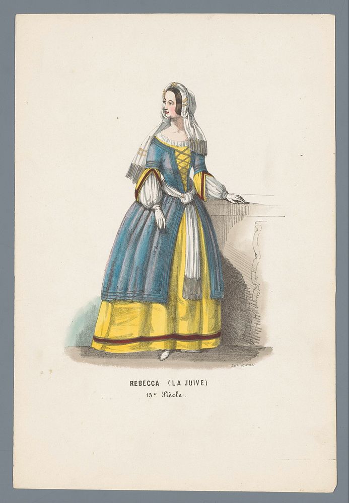 Rebecca (La Juive) / 15e Siècle (c. 1840 - c. 1850) by Elias Spanier